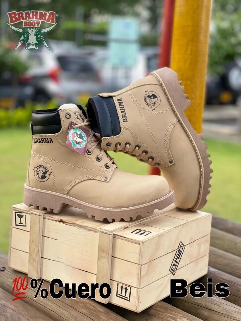 Bota Brahma Clásica | Cuero Legítimo y Máximo Confort