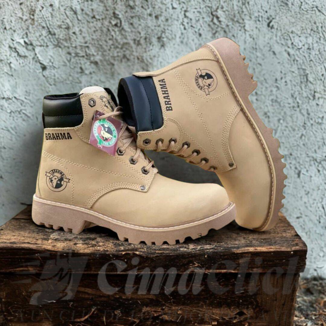 Bota Brahma Premium Cuero Legítimo – Resistencia Total