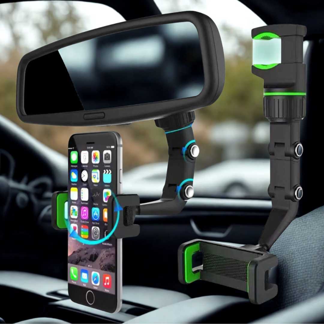 Soporte Celular 360º para Retrovisor – Seguridad, comodidad y libertad en cada trayecto