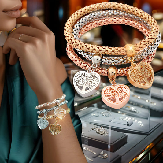 Combo 3 Pulseras Árbol de la Vida | Elegancia y Significado