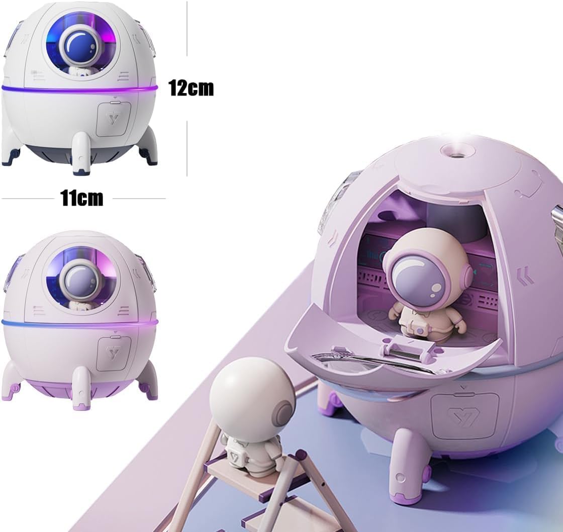 Humidificador Astronauta — Aire más Humedo, Sueño Profundo y Respiración Fácil