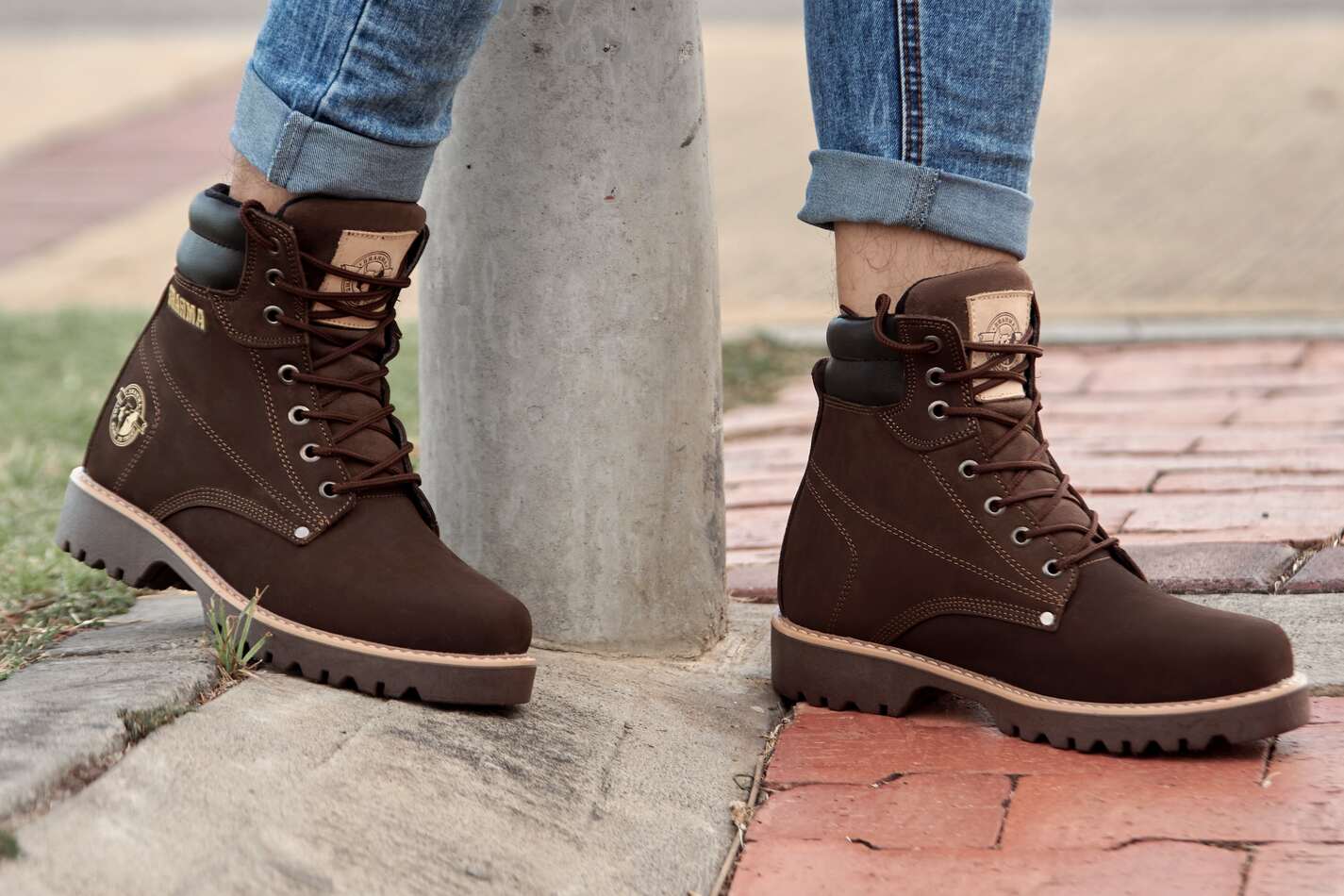 Bota Brahma Premium Cuero Legítimo – Resistencia Total