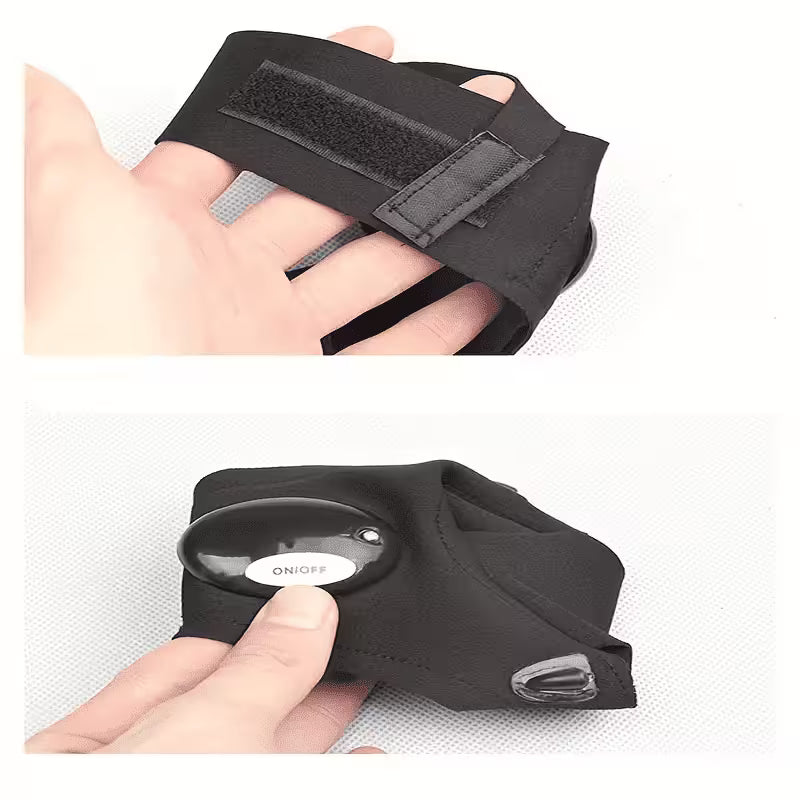 Luva de Mano con Luz LED - La Tercera Mano Inteligente