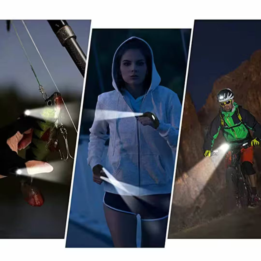 Luva de Mano con Luz LED - La Tercera Mano Inteligente