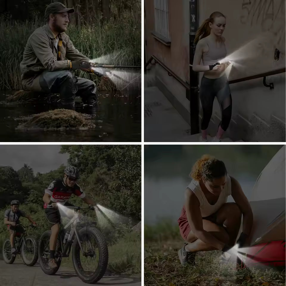 Luva de Mano con Luz LED - La Tercera Mano Inteligente