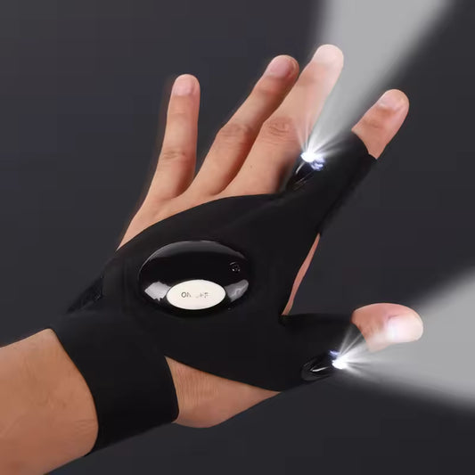 Luva de Mano con Luz LED - La Tercera Mano Inteligente