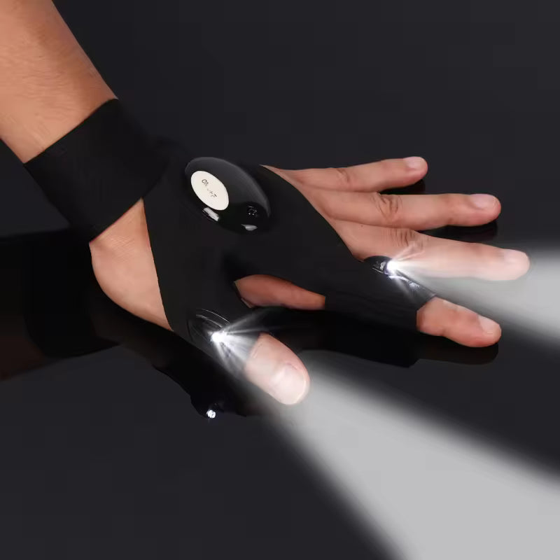 Luva de Mano con Luz LED - La Tercera Mano Inteligente
