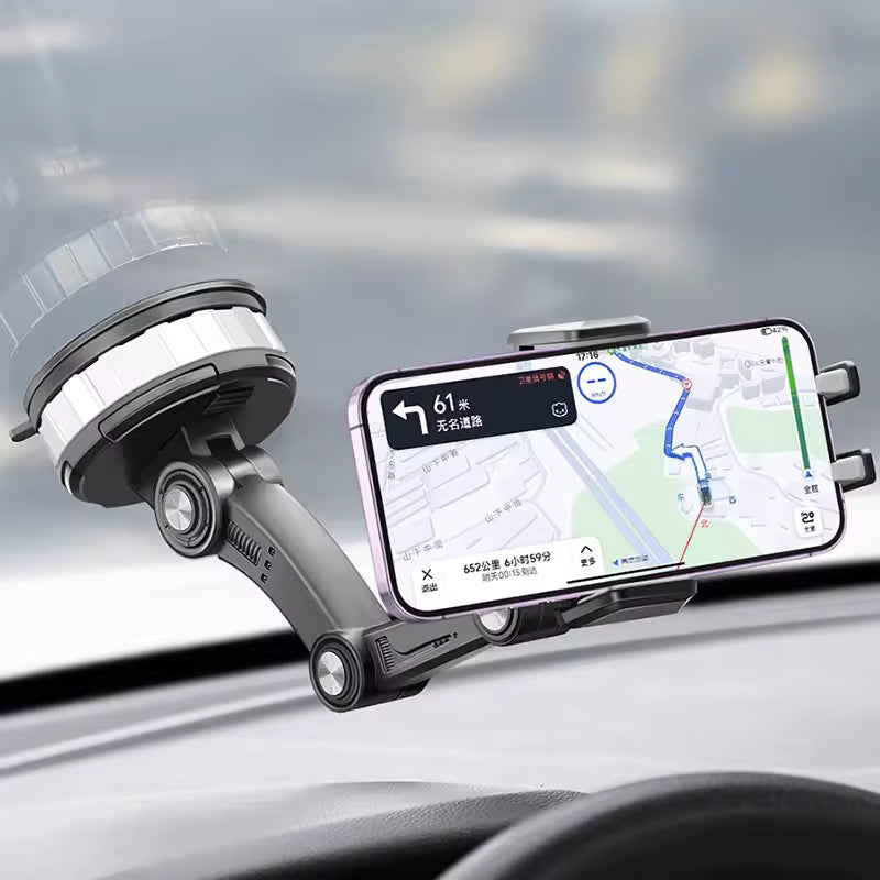 Soporte Celular 3-en-1 con Ventosa Súper Fuerte – No se Suelta