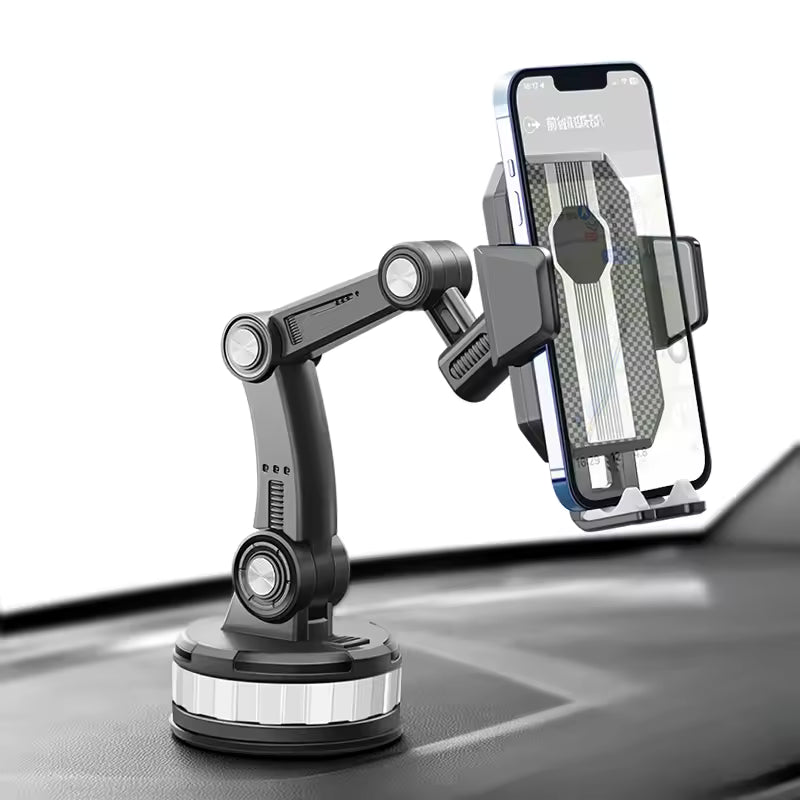 Soporte Celular 3-en-1 con Ventosa Súper Fuerte – No se Suelta