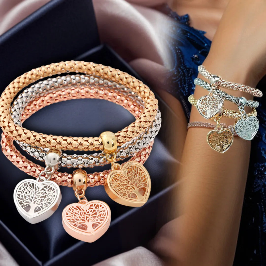 Combo 3 Pulseras Árbol de la Vida | Elegancia y Significado