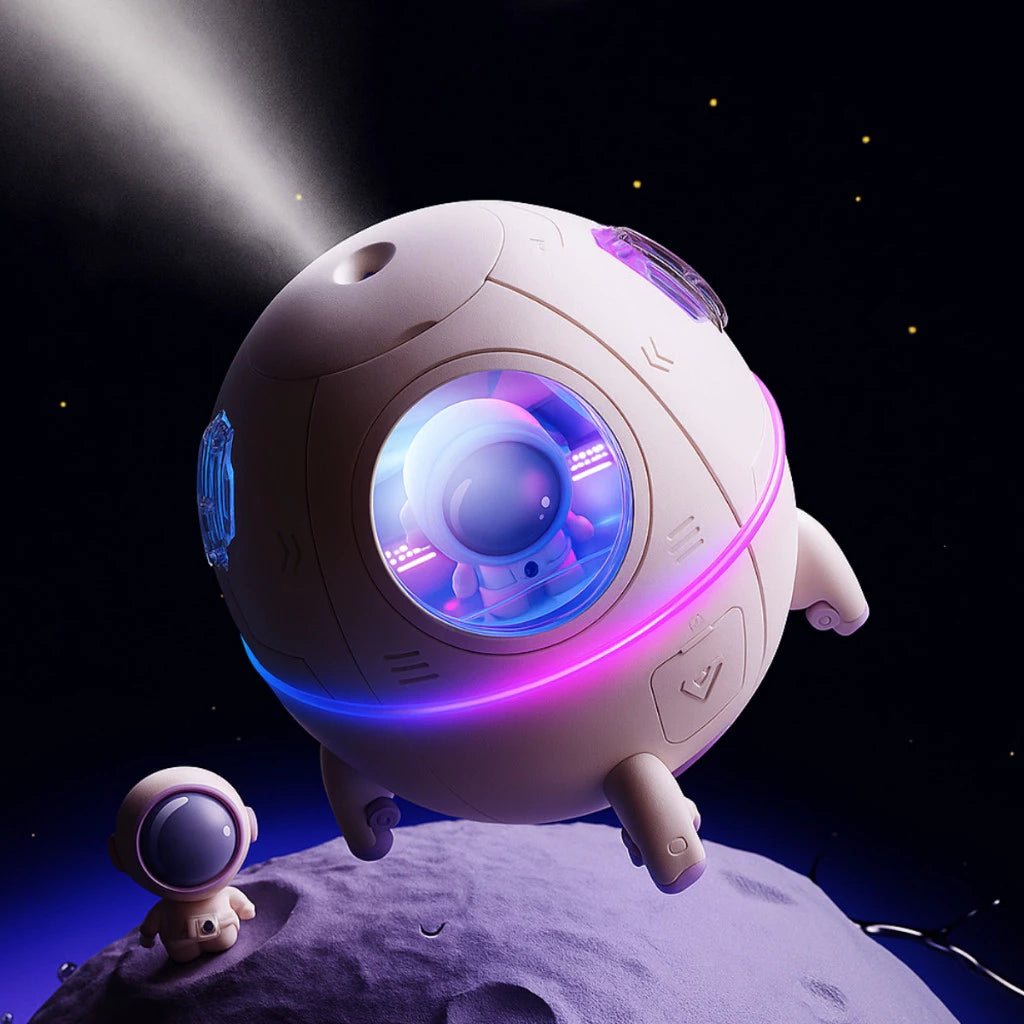 Humidificador Astronauta — Aire más Humedo, Sueño Profundo y Respiración Fácil