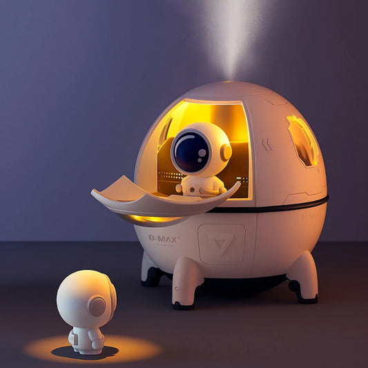 Humidificador Astronauta — Aire más Humedo, Sueño Profundo y Respiración Fácil