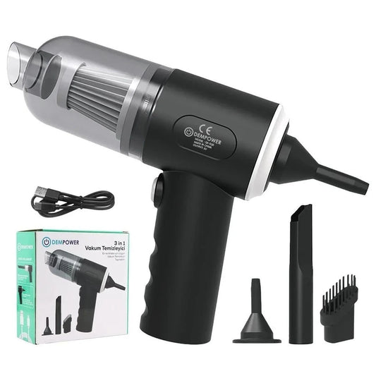Aspiradora Portátil 3 en 1 Recargable